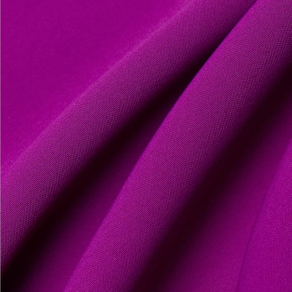 NWOT BABATON Long-sleeve Button-Up Purple Blouse - Picture 6 of 12